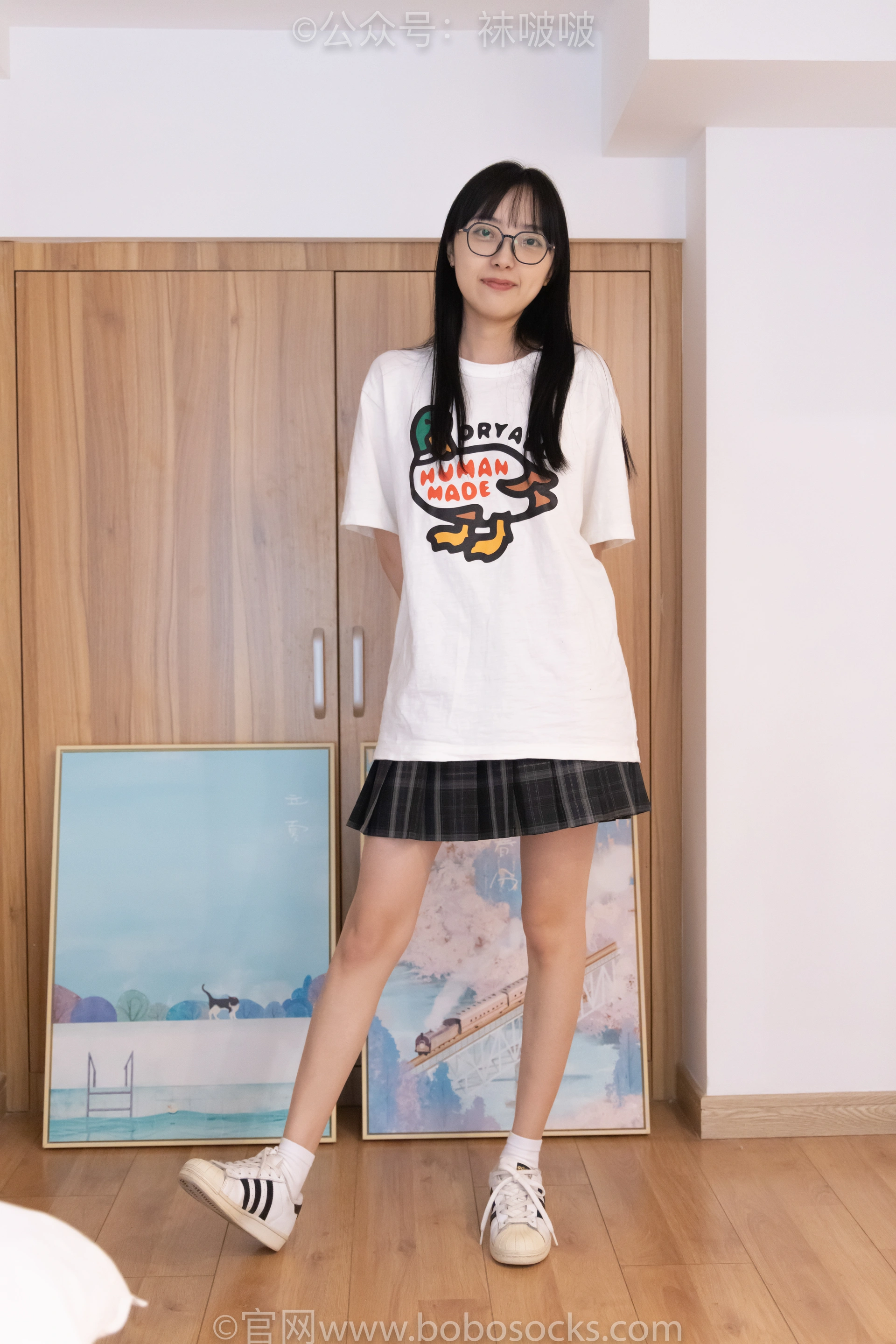 [BoBoSocks袜啵啵]NO.073 稚予-贝壳头、白棉袜、裸足 3