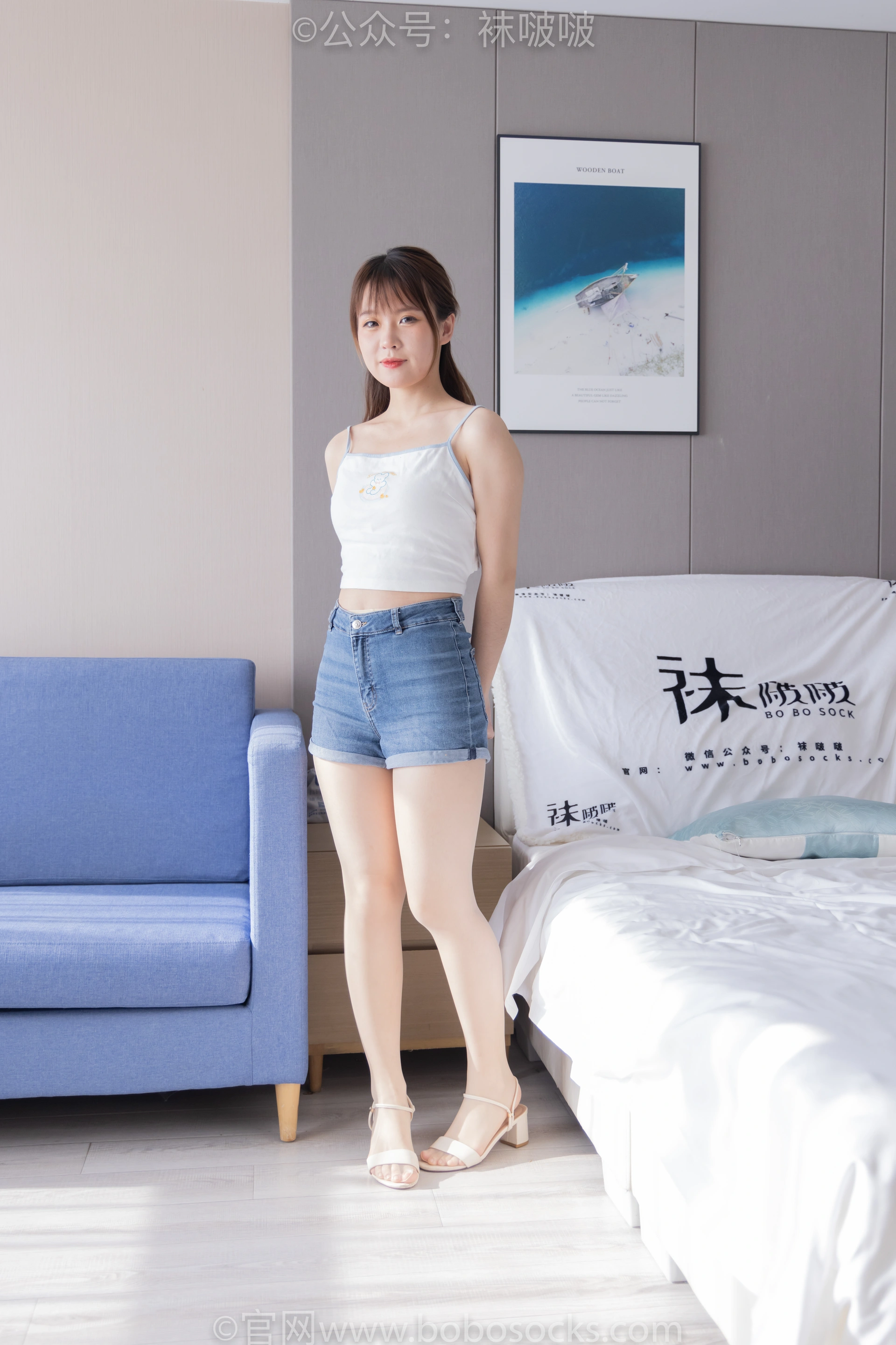 [BoBoSocks袜啵啵]NO.077 朵朵-凉鞋、肉丝 1